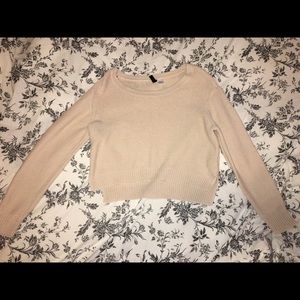H&M cropped sweater